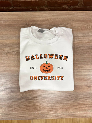 Halloween University Crewneck Sweatshirt