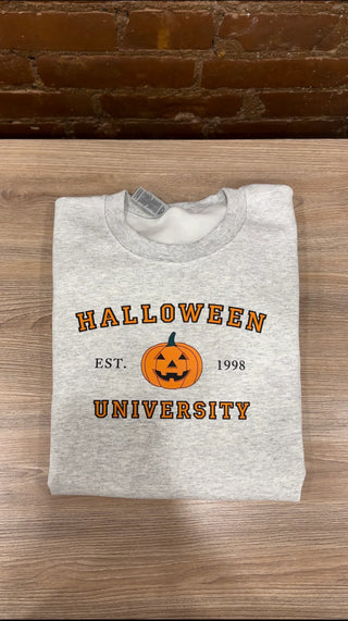 Halloween University Crewneck Sweatshirt