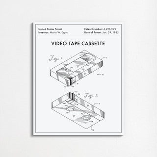 VHS Patent Print - The Nostalgia Park