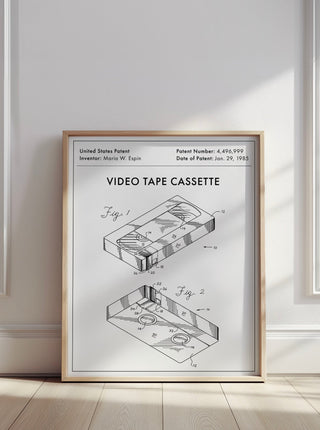 VHS Patent Print - The Nostalgia Park